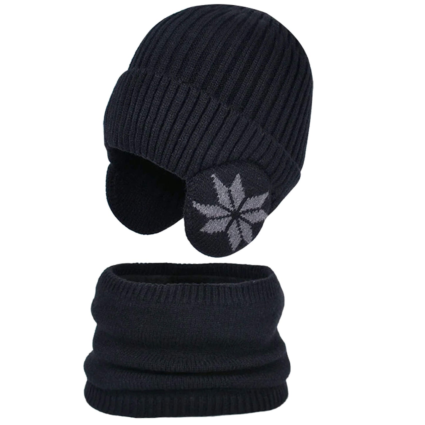 Conjunto de Gorro y Bufanda Polar