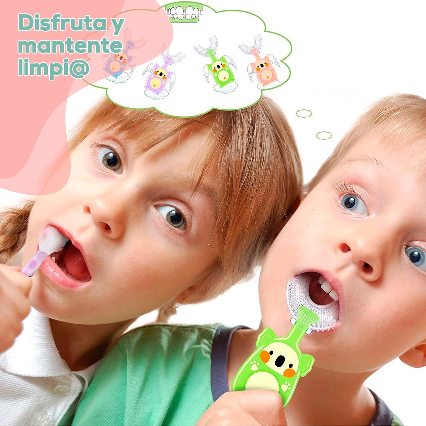 Cepillo de Dientes 360° para niños